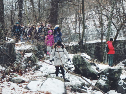 Frozen Falls Hikers