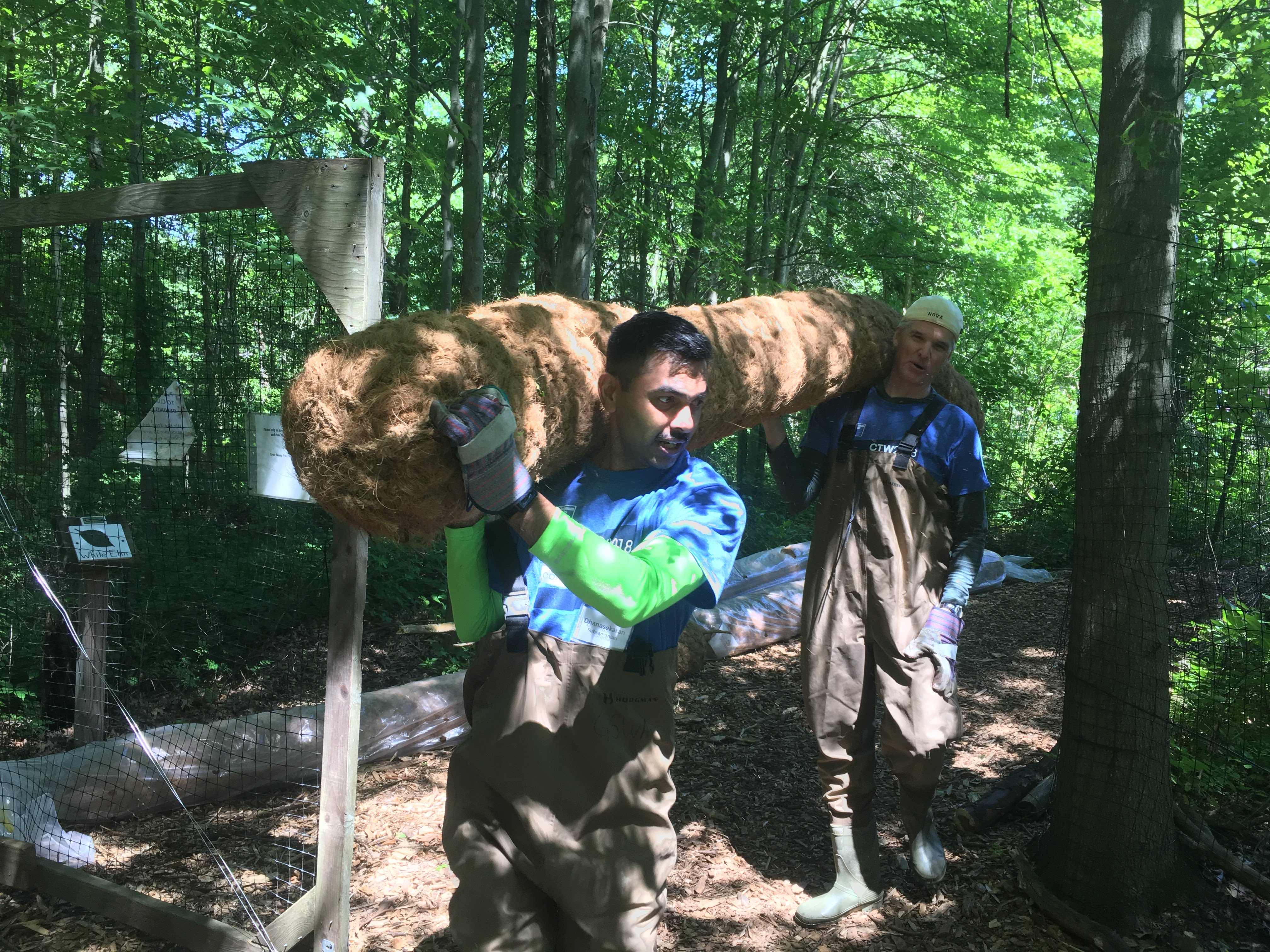 CTW volunteers stewardship of conservation management area in Harding township