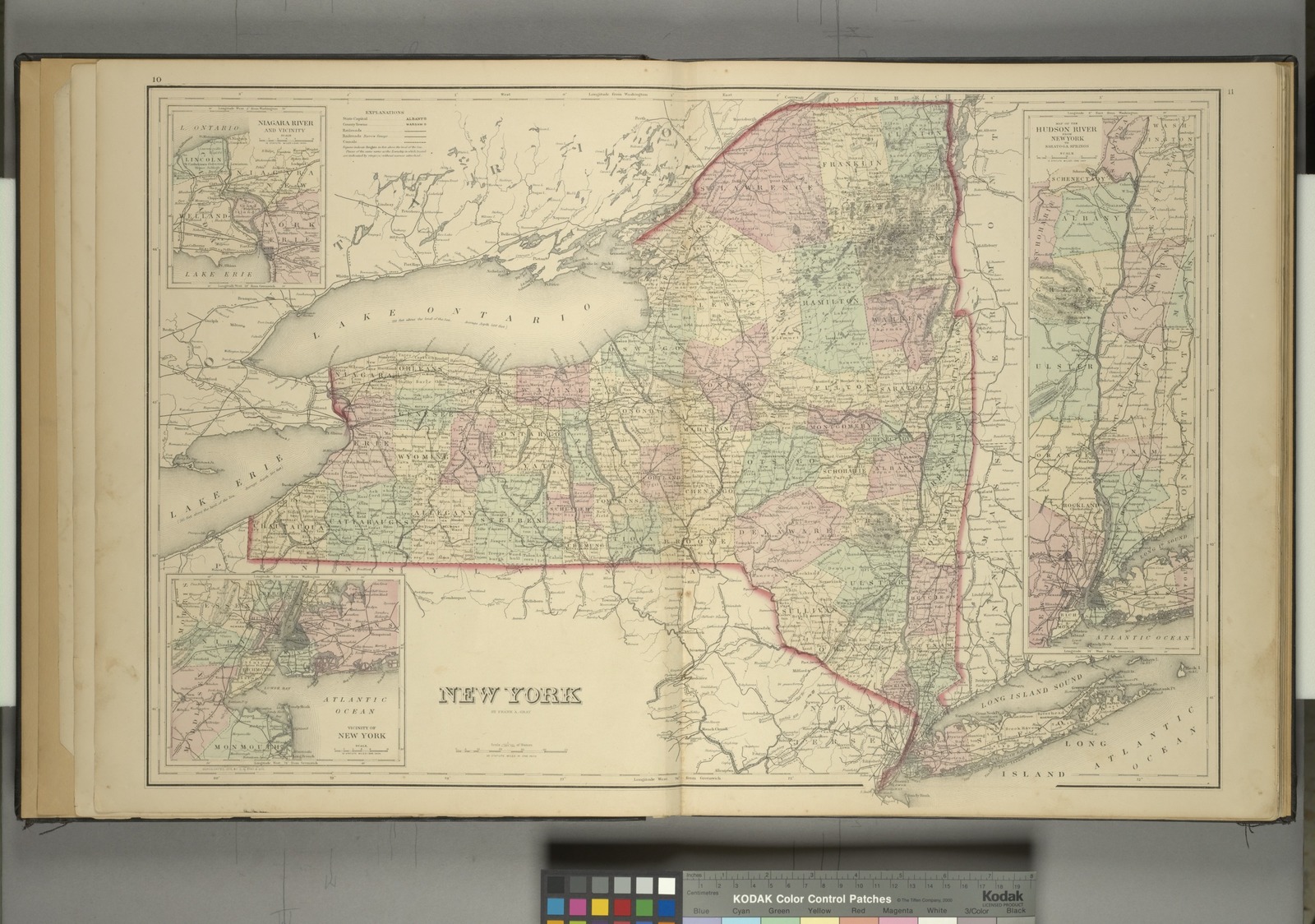 Map of Hudson River GSWA