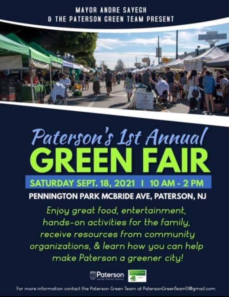 Paterson's 1st Annual Green Fair 9/18